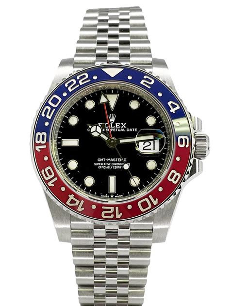 2011 rolex gmt master ii|Rolex pepsi bezel color difference.